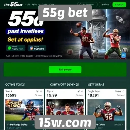 Promoções atrativas do site 55g bet